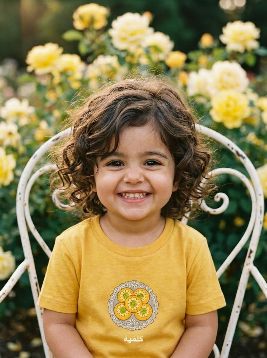 Persian Shirini Toddler T-Shirt — Kolompeh | کلمپه | Persian American Gift