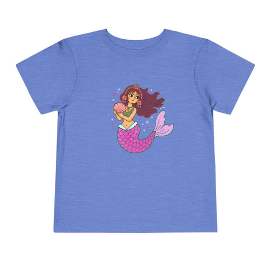 Persian Mermaid Toddler T-Shirt — Pari Darya | Blue | Persian American Gift