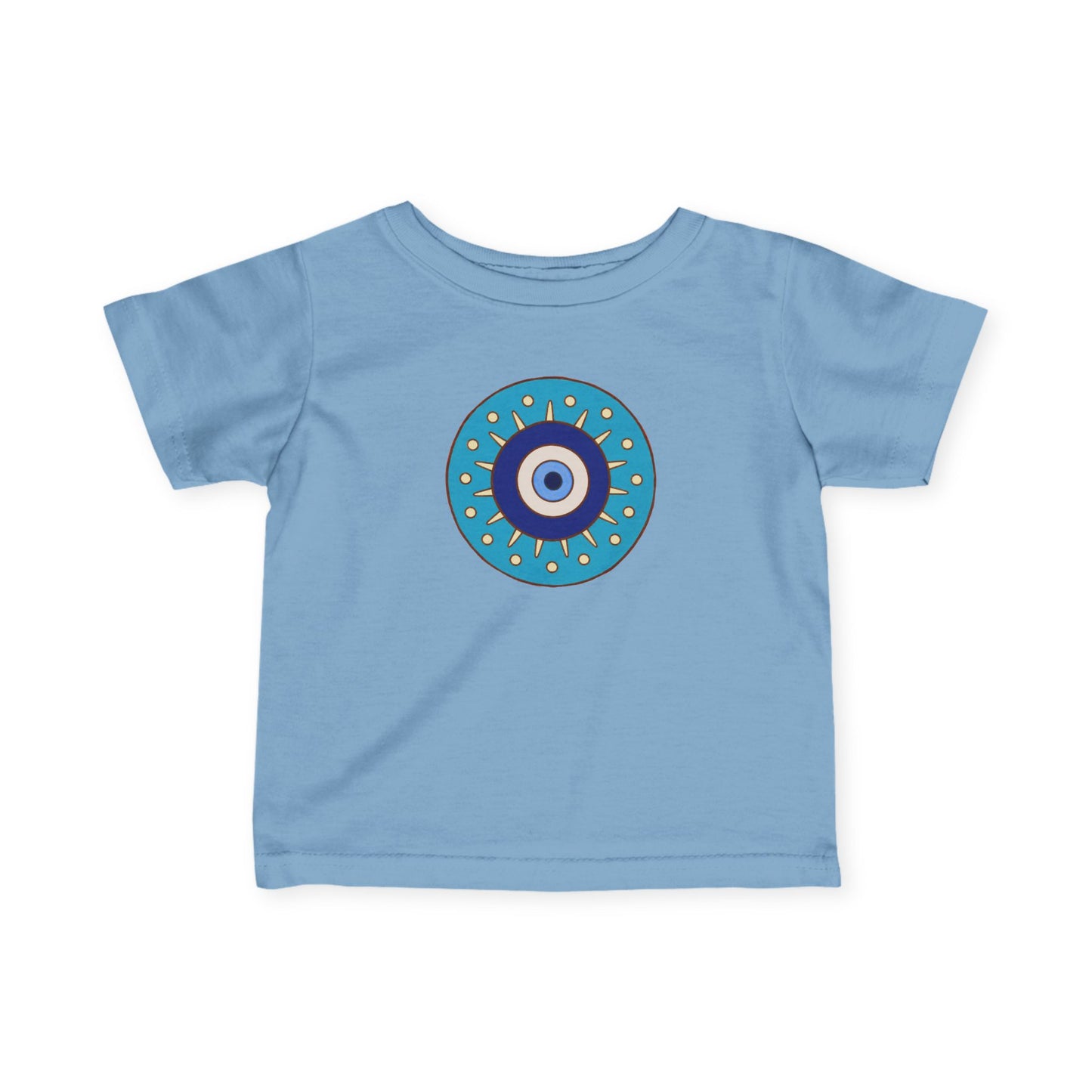 Persian Evil Eye Toddler T-Shirt — Cheshm Nazar | Blue | Persian American Gift