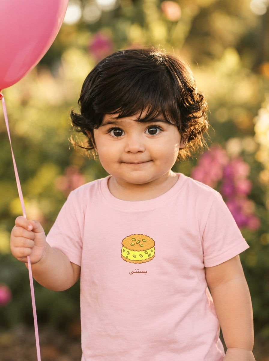 Persian Shirini Toddler T-Shirt — Bastani | بستنی | Persian American Gift