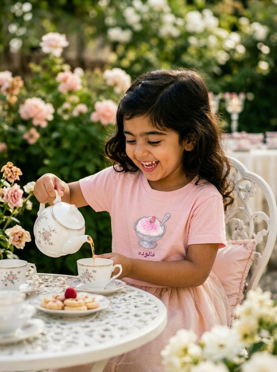 Persian Shirini Toddler T-Shirt — Faloodeh | فالوده  Persian American Gift